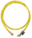 R-22用ボールバルブ付チャージングホース<br>(150cm黄)<br>25060