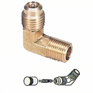 エルボ<br>A31492<br>(1/8NPT×1/4オスフレア)<br>￥3,500(税抜)  